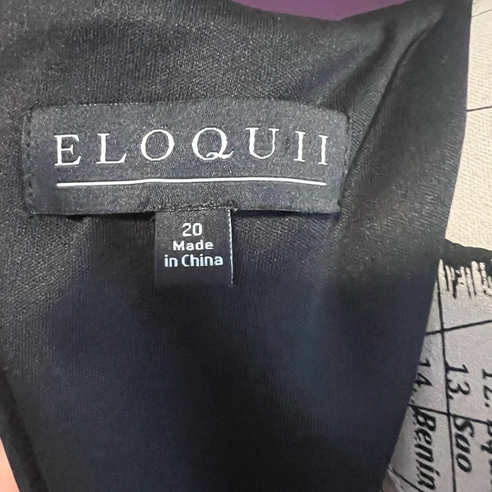 Eloquii Plus Size Little Black Dress - Picture 8 of 9